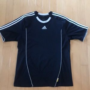 Adidas Navy Short Sleeve Shirt ATS Dry